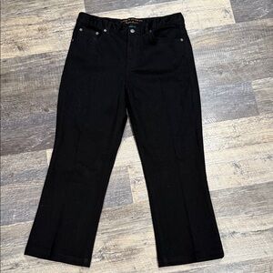 Lauren Ralph Lauren Women's Classic Black Boot Cut Leg Jeans